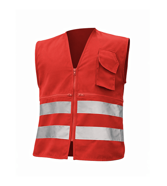 CHALECO GEÓLOGO GABARDINA CON BOLSILLO