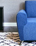 50% OFF Forro Protector Elástico De Un Puesto Para Sillón Con Brazos