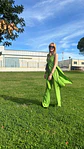 Conjunto blusoin largo sin mangas con pantalon - Miniatura 1