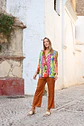 25403 CONJUNTO CHAQUETA ESTAMPADA PANTALON FANTASIA - Miniatura 4