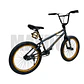 Bicicleta BMX Freestyle de Aluminio con Rotor 360° y 4 Pegs Gris/Dorado - Miniatura 3