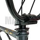 Bicicleta BMX Freestyle de Aluminio con Rotor 360° y 4 Pegs Gris/Dorado - Miniatura 7