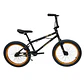 Bicicleta BMX Freestyle de Aluminio con Rotor 360° y 4 Pegs Negro/Dorado - Miniatura 1