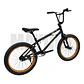 Bicicleta BMX Freestyle de Aluminio con Rotor 360° y 4 Pegs Negro/Dorado - Miniatura 3