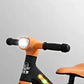 Bicicleta de Equilibrio para Niños con Luces LED y Música Naranja - Miniatura 3