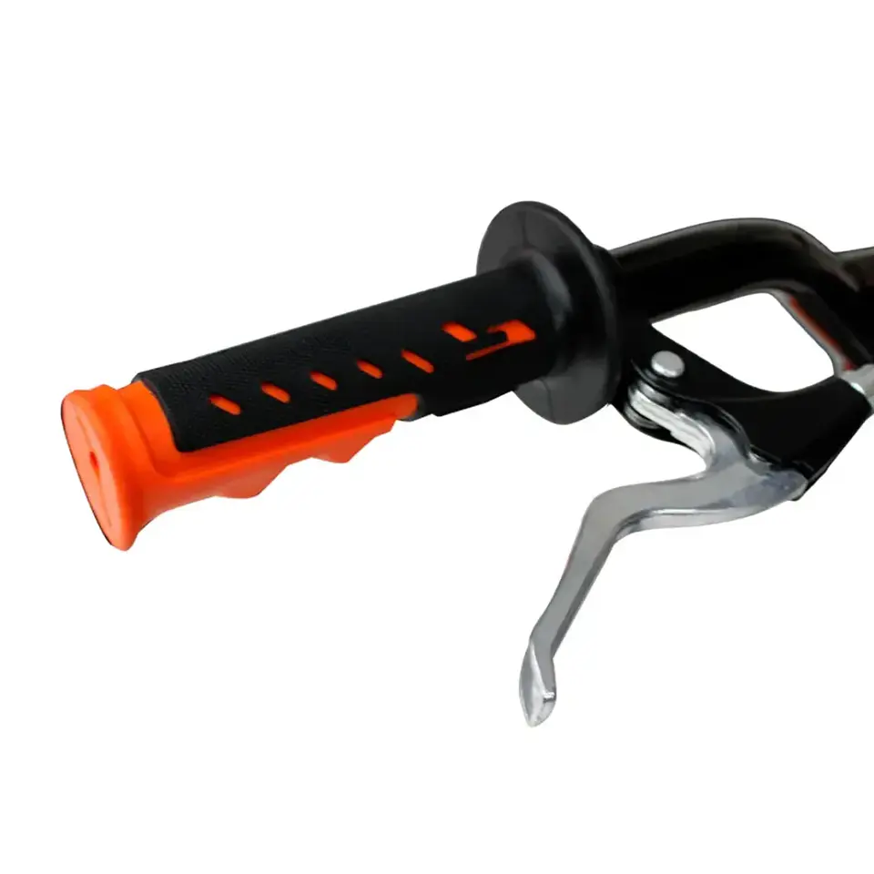 Bicicleta BMX Aro 20 con Suspensión y 4 Pegs Negro/Naranja 4