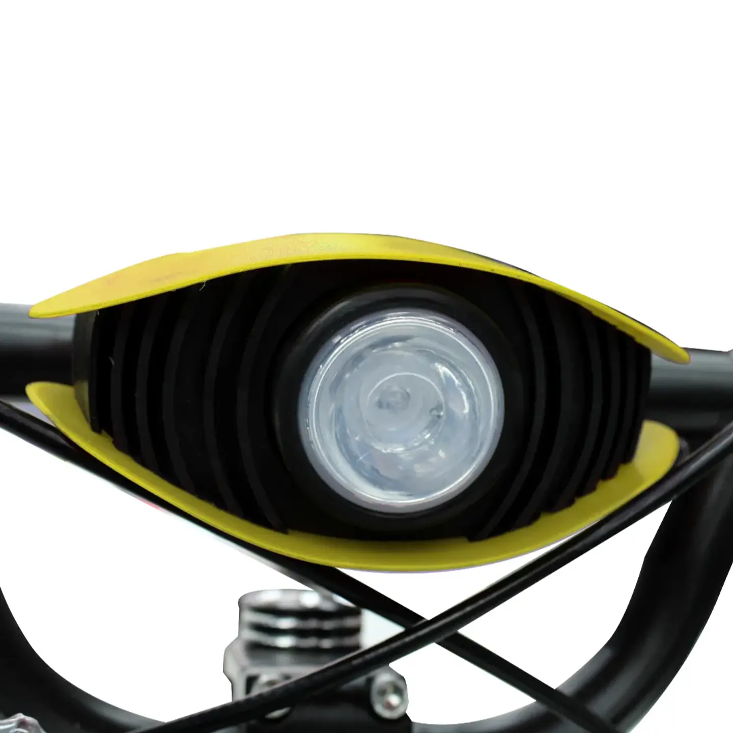 Bicicleta BMX Space Aro 16 para Niños Negro/Amarillo con Ruedas Auxiliares 4