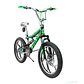 Bicicleta BMX Aro 20 Doble Suspensión con Aros de Magnesio Negro/Verde - Miniatura 2