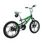 Bicicleta BMX Aro 20 Doble Suspensión con Aros de Magnesio Negro/Verde - Miniatura 3