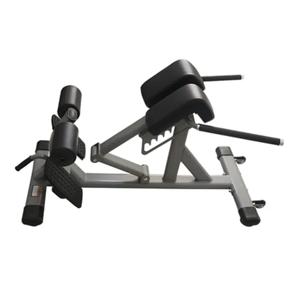 Banco de Hiperextensión Tubo Elíptico para Lumbar, Glúteos y Core 2
