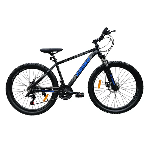 Bicicleta MTB Easky Aro 26 de Aluminio Shimano Tourney 21V Negro/Azul