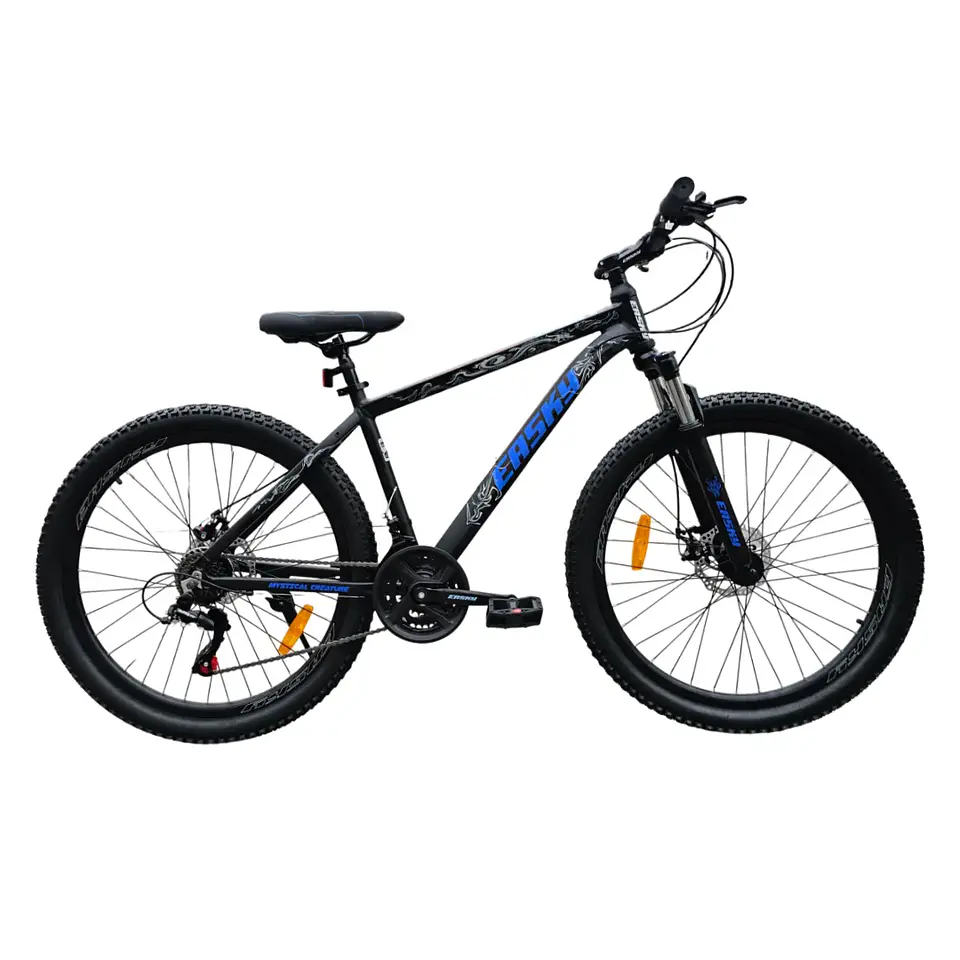 Bicicleta MTB Easky Aro 26 de Aluminio Shimano Tourney 21V Negro/Azul 1