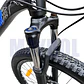 Bicicleta MTB Easky Aro 26 de Aluminio Shimano Tourney 21V Negro/Azul - Miniatura 3