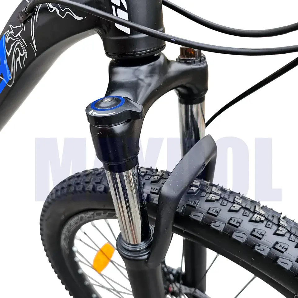 Bicicleta MTB Easky Aro 26 de Aluminio Shimano Tourney 21V Negro/Azul 3