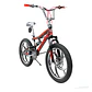 Bicicleta BMX Aro 20 Doble Suspensión con Aros de Magnesio Negro/Rojo - Miniatura 2