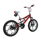 Bicicleta BMX Aro 20 Doble Suspensión con Aros de Magnesio Negro/Rojo - Miniatura 3