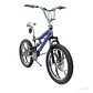 Bicicleta BMX Aro 20 Doble Suspensión con Aros de Magnesio Negro/Azul - Miniatura 2