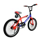 Bicicleta BMX Freestyle Aro 20 con Rotor 360°, 4 Pegs y Llantas Kenda Azul/Rojo - Miniatura 3