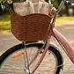 Bicicleta Urbana Lady Aro 26 Rosado con Canasta, Parrilla y 7 Velocidades - Miniatura 2