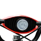 Bicicleta BMX Infantil Aro 16 Space para Niños Negro con Rojo y Ruedas Auxiliares - Miniatura 4