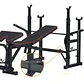 Banca Multifuncional Doble Rack PRO para Pesas hasta 180 kg - Miniatura 5
