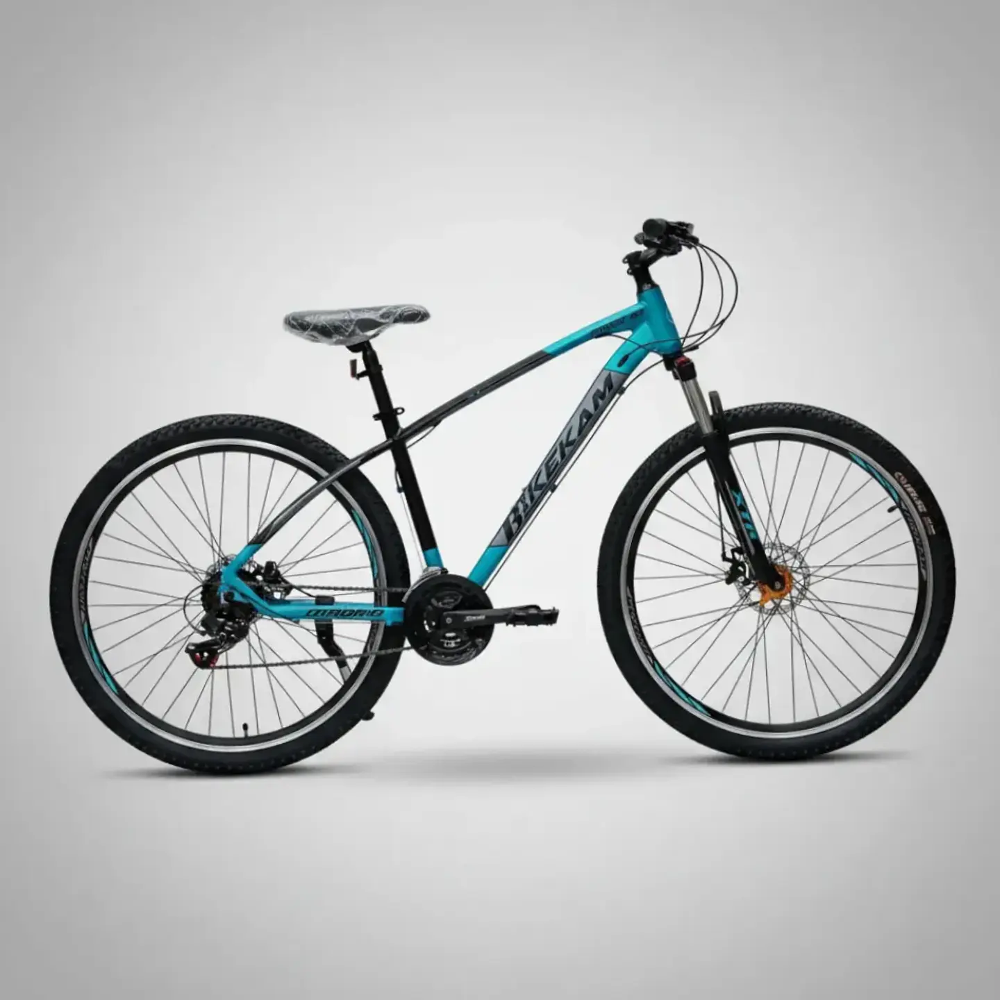 Bicicleta MTB Madrid Aro 29 con Frenos Hidráulicos Shimano 24 Velocidades Turquesa 6