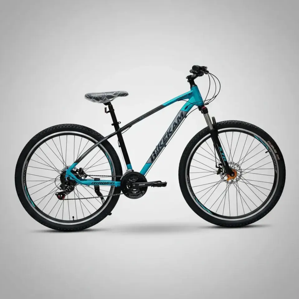 Bicicleta MTB Madrid Aro 29 con Frenos Hidráulicos Shimano 24 Velocidades Turquesa 6