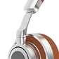 Audífonos Bluetooth Retro MOVISUN Urban Rock3 Marrón con Modo Juego, 28 Horas y Diseño Plegable - Miniatura 4