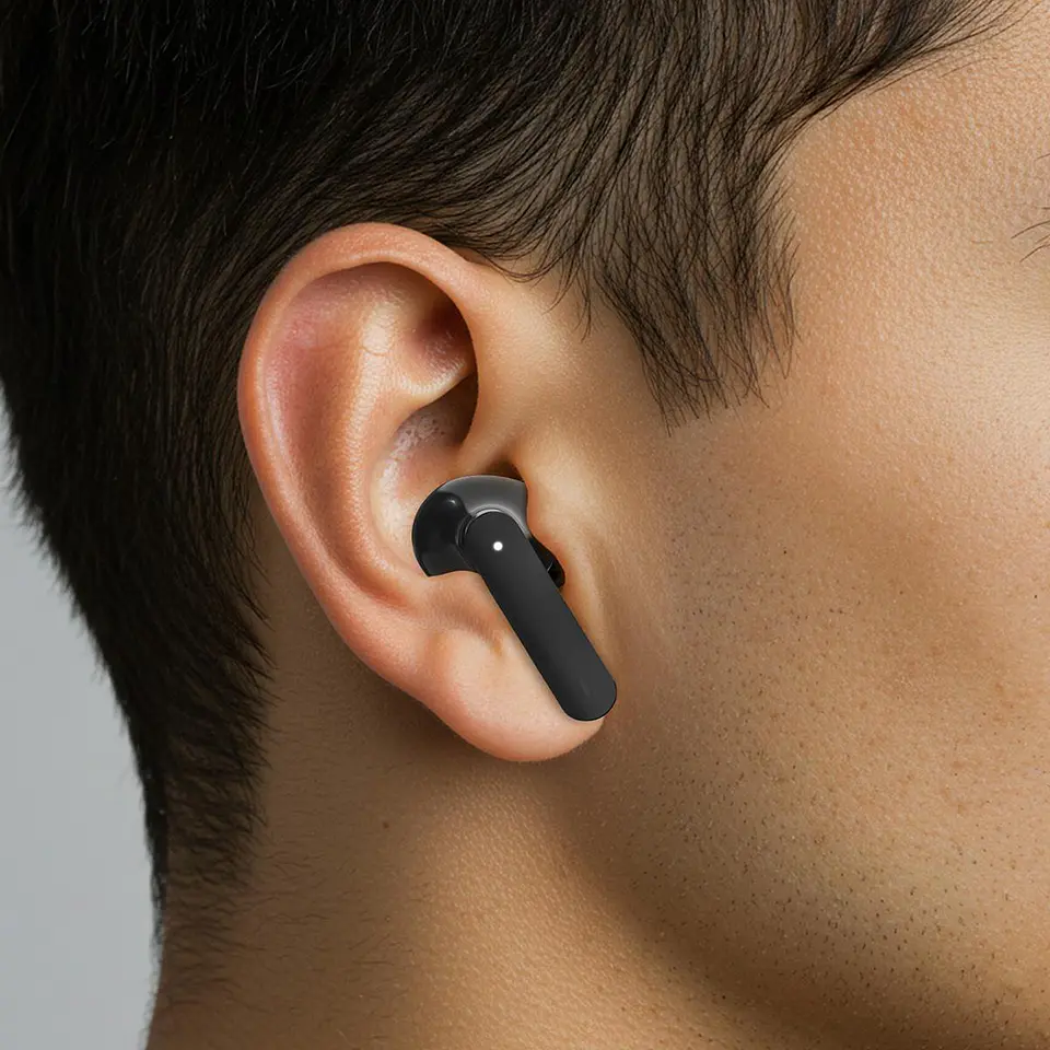 Audífonos Bluetooth MOVISUN Earbox Buds2 TWS Negro con ANC, Modo Transparencia y 22 Horas 5