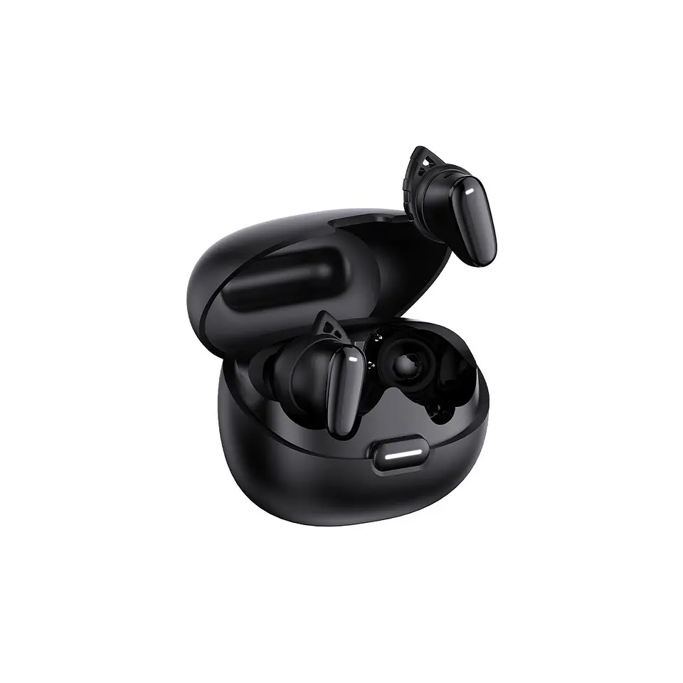 Audífonos Bluetooth MOVISUN Earbox Buds3 TWS Negro con ANC, Modo Juego y 28 Horas 1