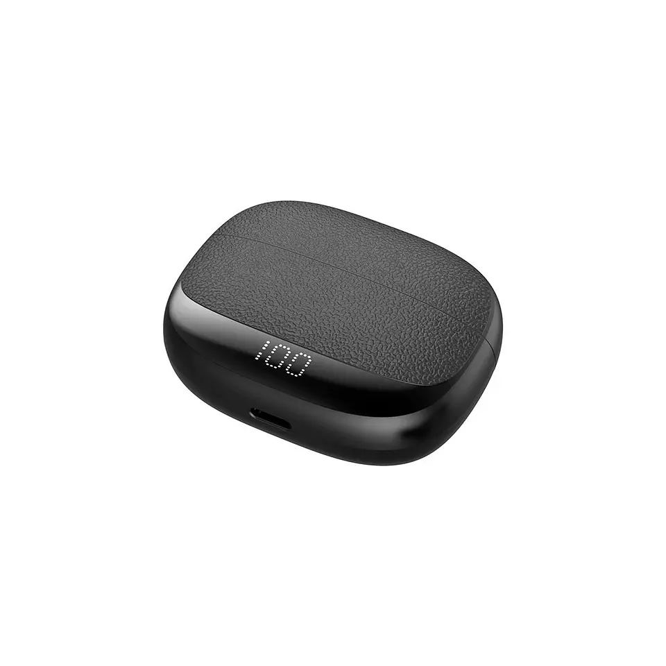 Audífonos Bluetooth MOVISUN Earbox Buds9 TWS Negro con ANC, Bluetooth 6.0 y Pantalla LED 4