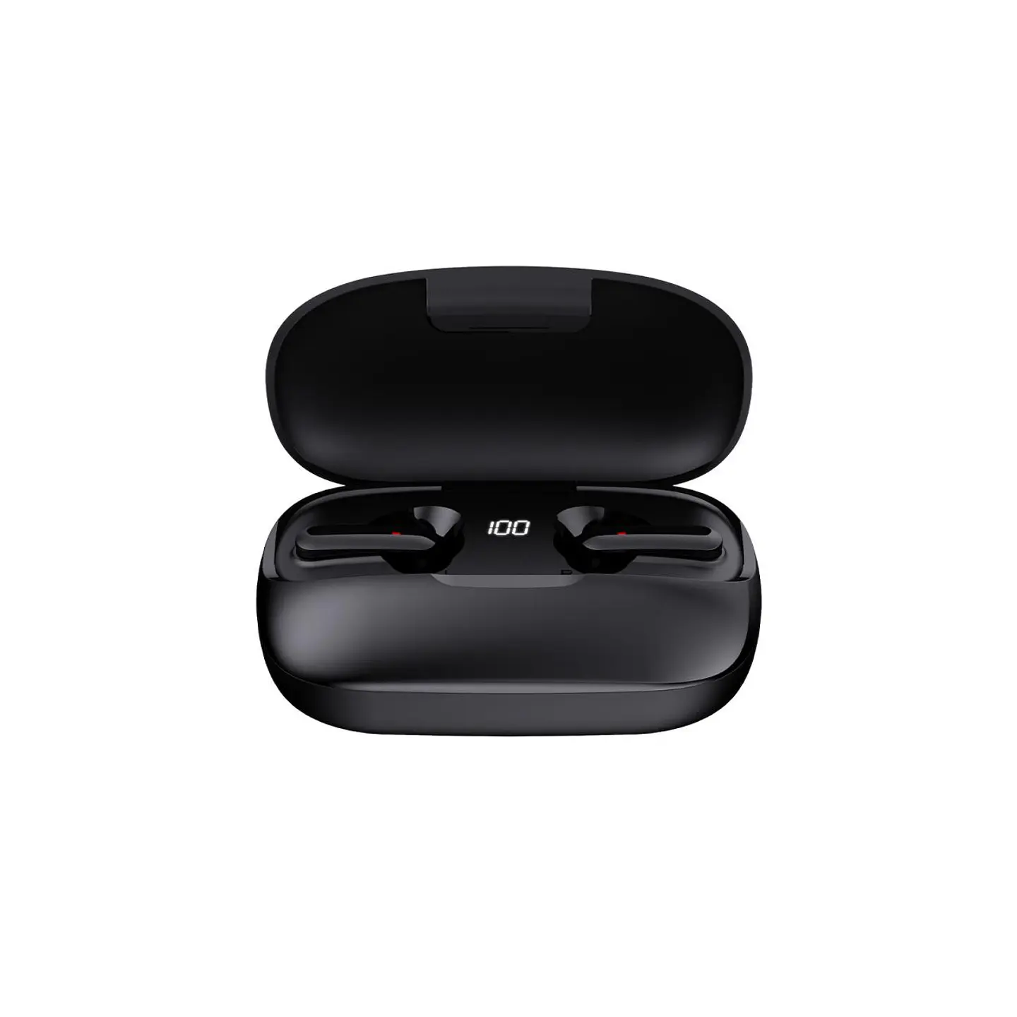 Audífonos Bluetooth MOVISUN Earbox Super TWS Negro con 67 Horas, Pantalla LED y Modo Juego 3