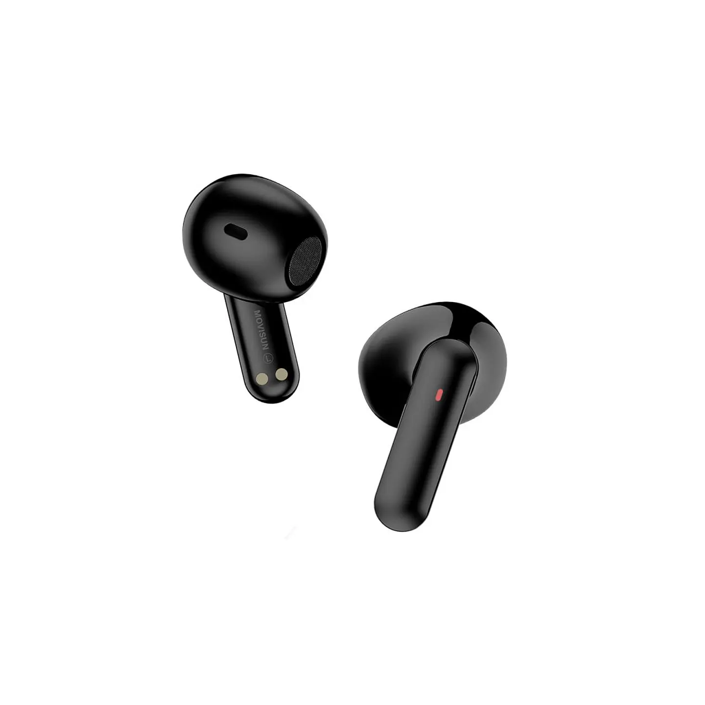 Audífonos Bluetooth MOVISUN Earbox Super TWS Negro con 67 Horas, Pantalla LED y Modo Juego 2
