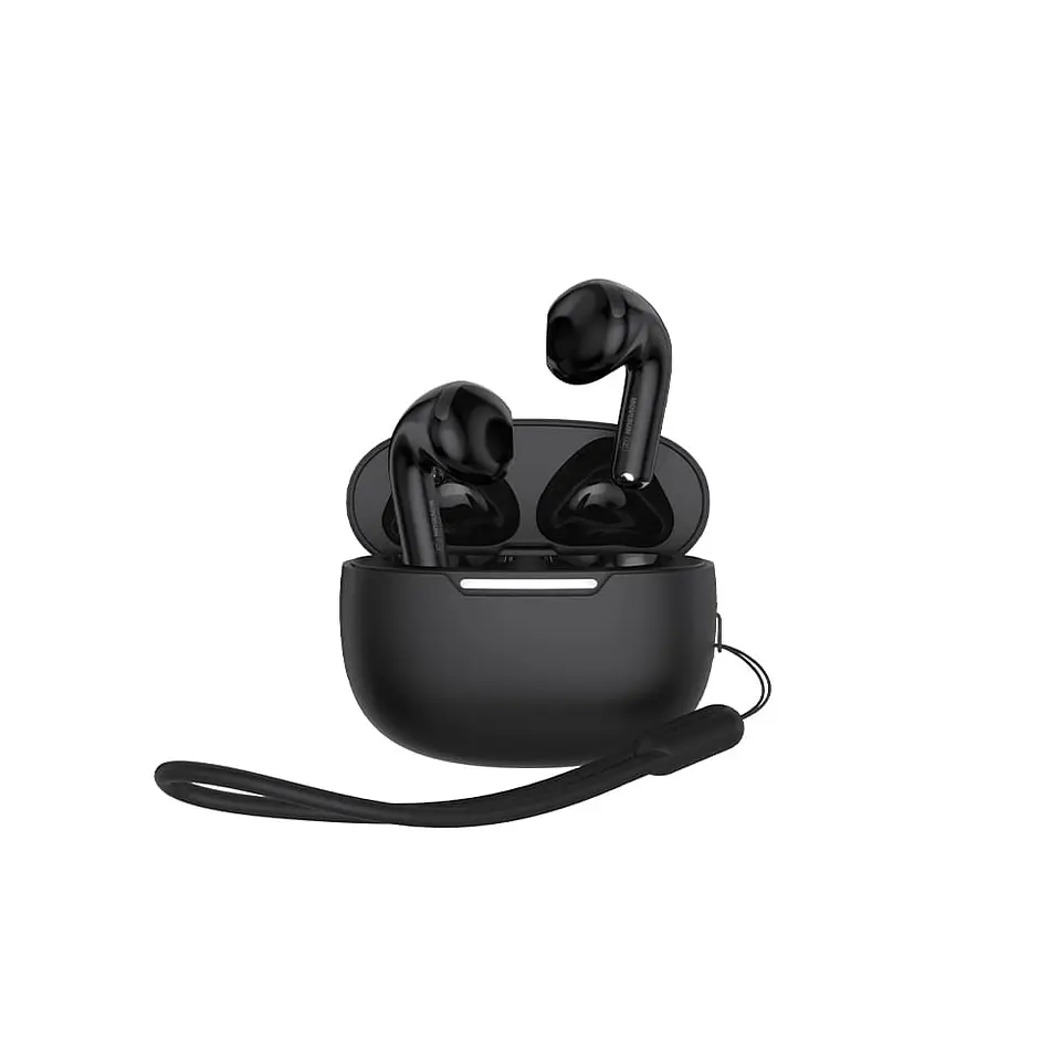 Audífonos Bluetooth MOVISUN T17 TWS Negro con Modo Juego, Control Táctil y 16 Horas 1