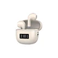 Audífonos Bluetooth MOVISUN T20 TWS Beige con Pantalla LED, Bluetooth 6.0 y 16 Horas - Miniatura 1