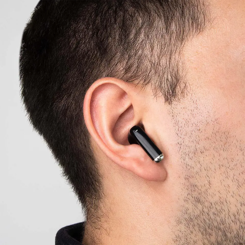 Audífonos Bluetooth MOVISUN T21 TWS Negro con 22 Horas, Sensor Táctil y Bluetooth 6.0 5