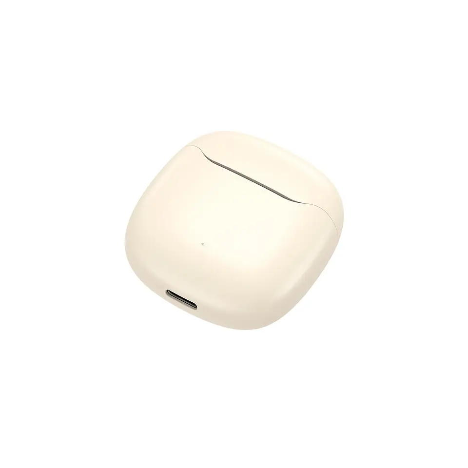 Audífonos Bluetooth MOVISUN T23 TWS Beige con 13 Horas, Sensor Táctil y Tipo C 4