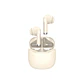 Audífonos Bluetooth MOVISUN T23 TWS Beige con 13 Horas, Sensor Táctil y Tipo C - Miniatura 1