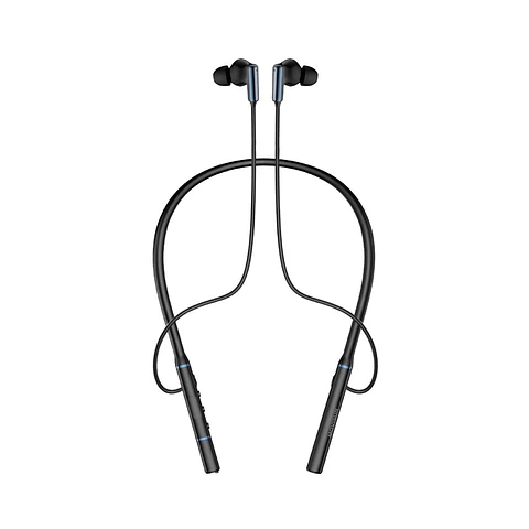 Audífonos Bluetooth de Collar MOVISUN Flex 4 Negro con 32 Horas, Sonido 3D y Modo Juego