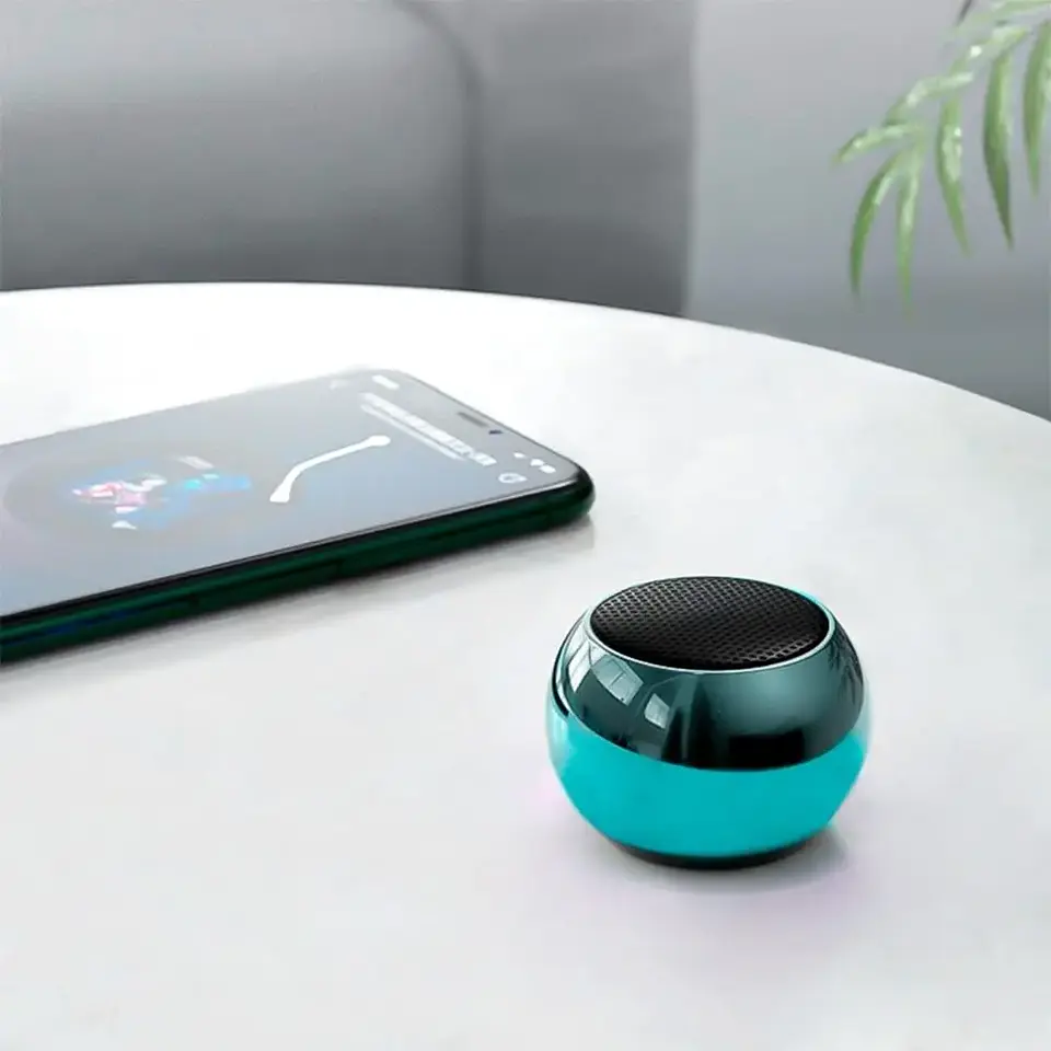 Mini Parlante Bluetooth MOVISUN EGG Neo Verde 5W con TWS y Radio FM 5