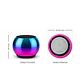 Mini Parlante Bluetooth MOVISUN EGG Neo 5W con TWS y Radio FM Celeste/Lila - Miniatura 5