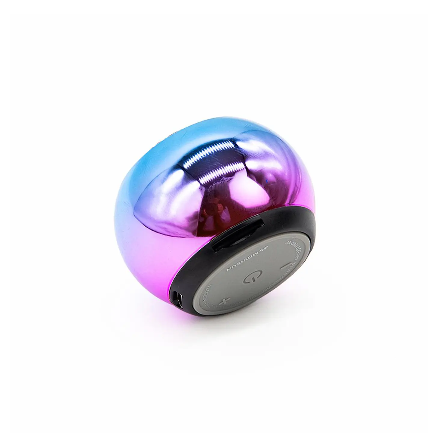 Mini Parlante Bluetooth MOVISUN EGG Neo 5W con TWS y Radio FM Celeste/Lila 1