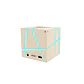 Parlante Bluetooth MOVISUN Power Magic 5W con Luces RGB, TWS y Bluetooth 6.0 Beige - Miniatura 2