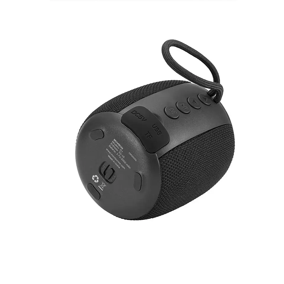 Parlante Bluetooth MOVISUN Power Q1 7W con TWS, Luces LED y Radio FM 2