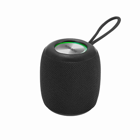 Parlante Bluetooth MOVISUN Power Q1 7W con TWS, Luces LED y Radio FM