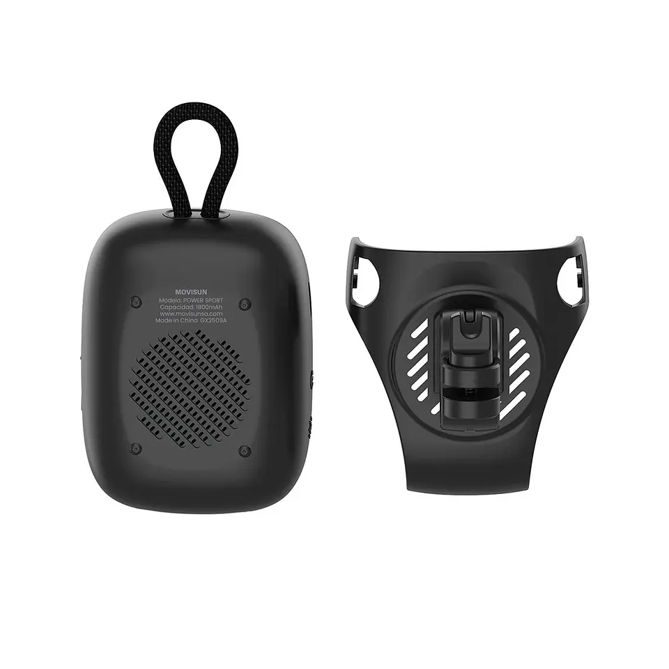 Parlante Bluetooth MOVISUN Power Sport para Bicicleta con IPX7, TWS y LED RGB 5