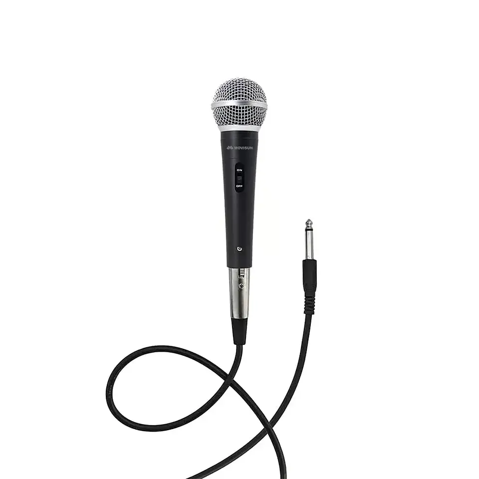 Parlante Karaoke Bluetooth MOVISUN Power Five 40W con Micrófono, Luces LED y 10H de Batería 4