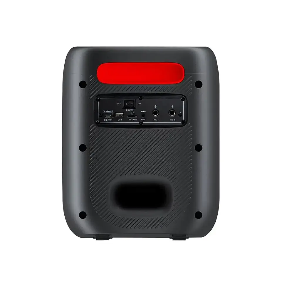 Parlante Karaoke Bluetooth MOVISUN Power Five 40W con Micrófono, Luces LED y 10H de Batería 2