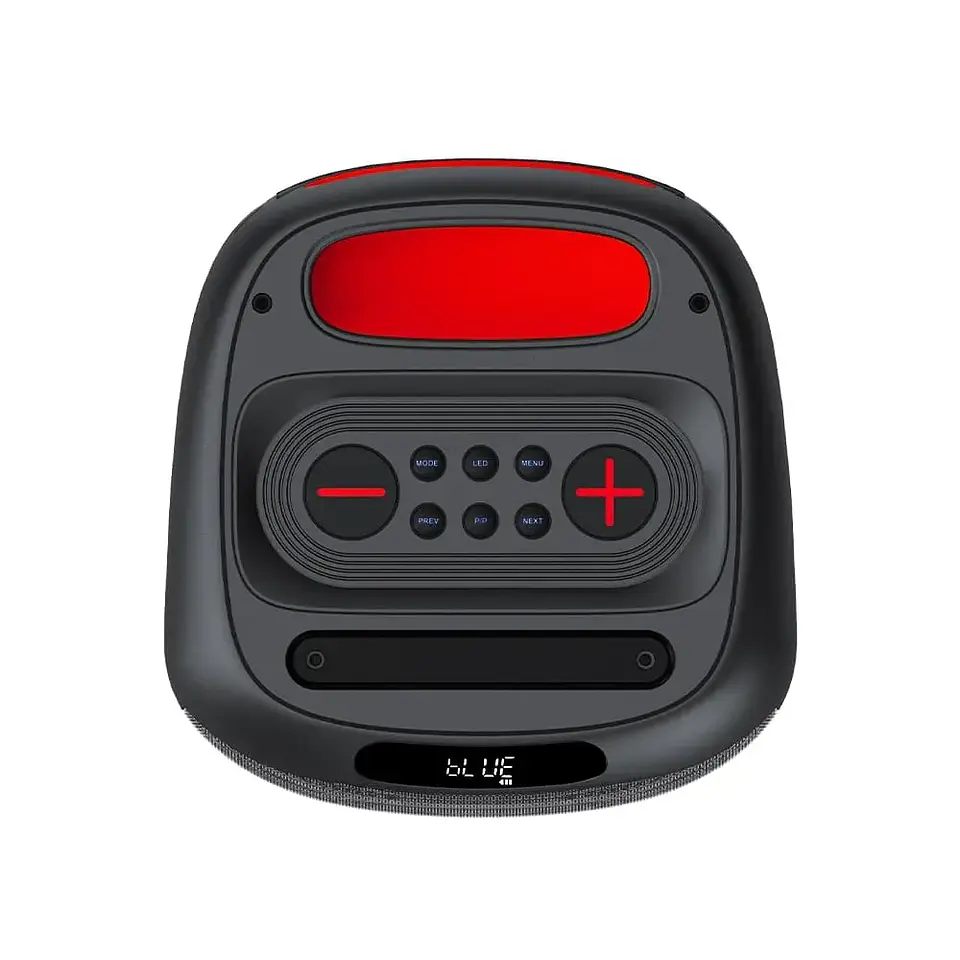 Parlante Karaoke Bluetooth MOVISUN Power Five 40W con Micrófono, Luces LED y 10H de Batería 3