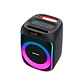 Parlante Karaoke Bluetooth MOVISUN Power Five 40W con Micrófono, Luces LED y 10H de Batería - Miniatura 1